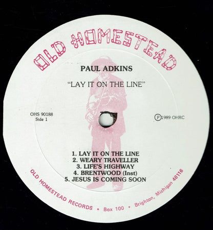 Lay It On The Line - secondary