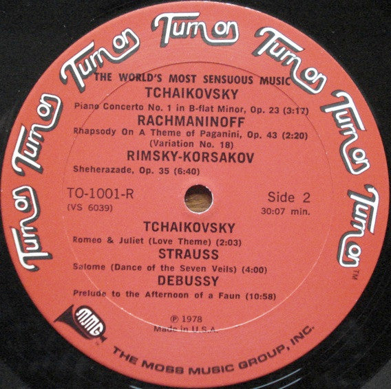 Various - Turn On With The World's Most Sensuous Music