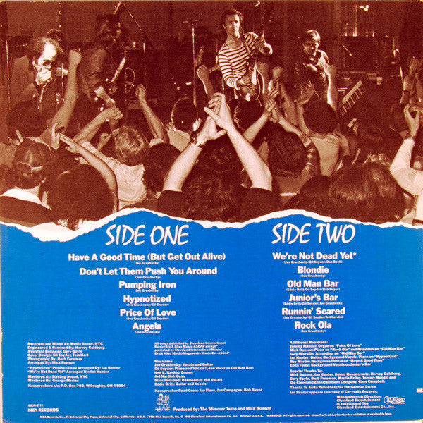 Have A Good Time (But Get Out Alive) - secondary