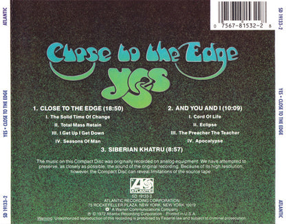 Yes - Close To The Edge