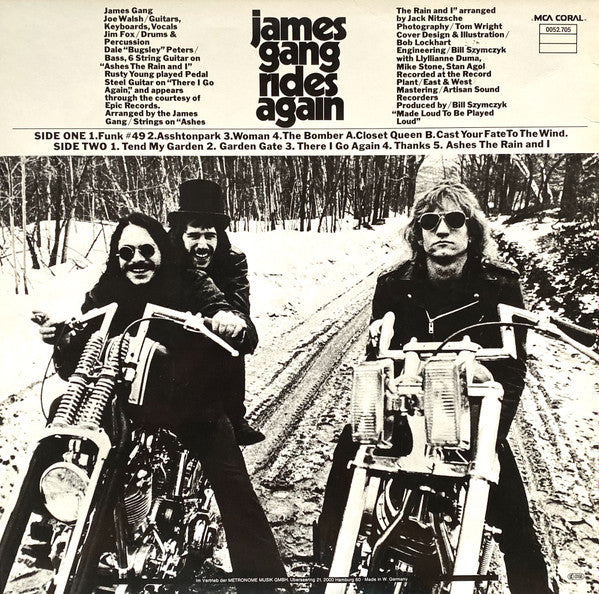 James Gang Rides Again - secondary
