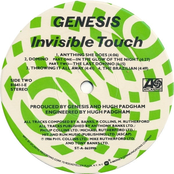 Invisible Touch - secondary