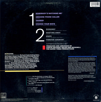 Somebody's Watching Me - secondary