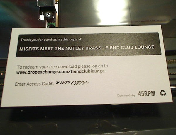 Misfits Meet The Nutley Brass - Fiend Club Lounge  - secondary