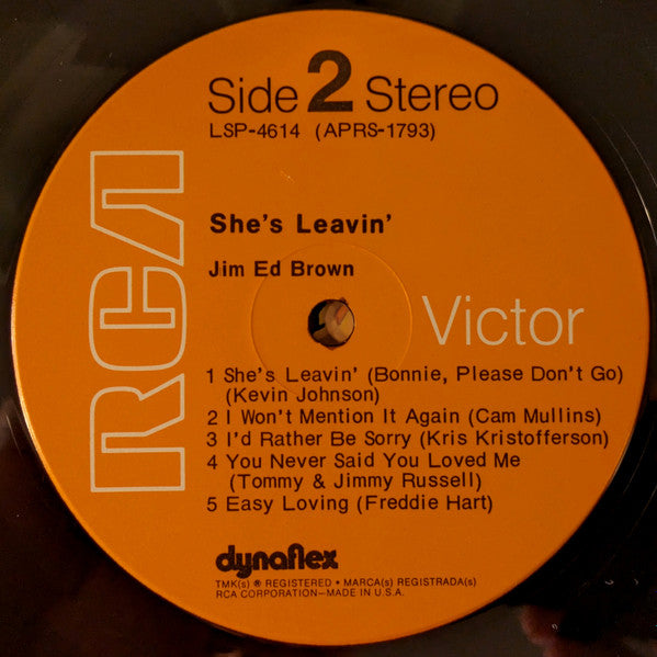 Jim Ed Brown - She's Leavin'