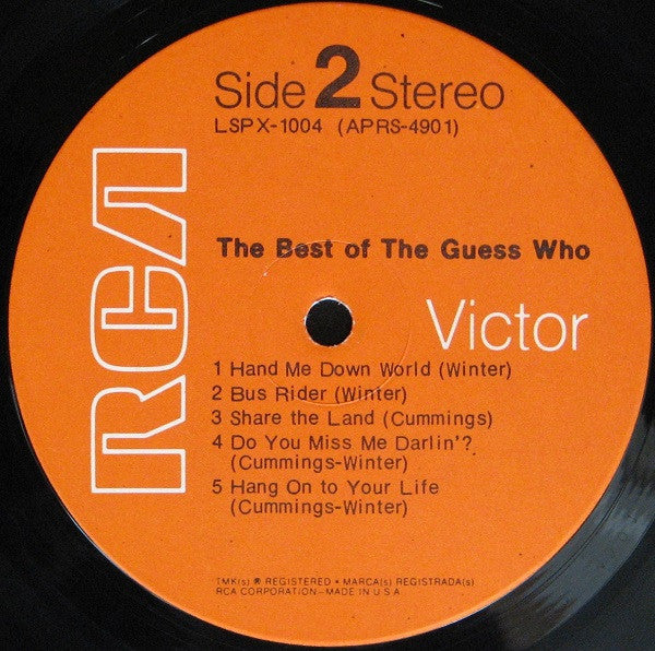 The Best Of The Guess Who - secondary