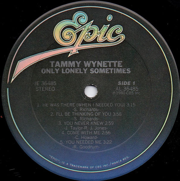 Only Lonely Sometimes - secondary