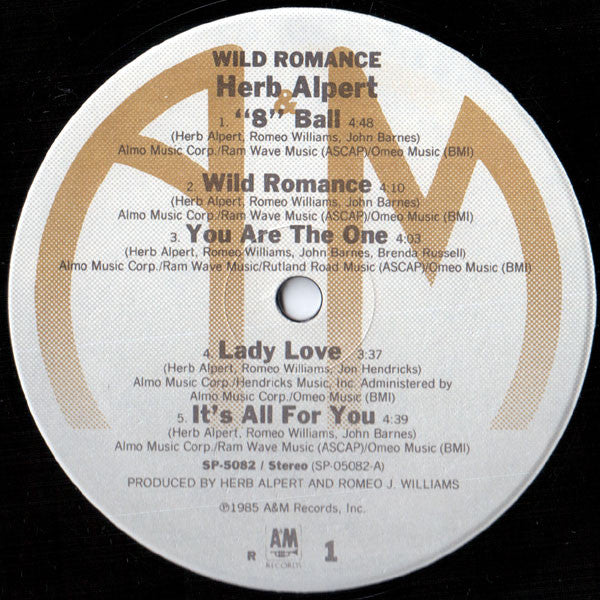 Herb Alpert - Wild Romance