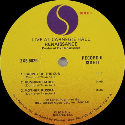 Live At Carnegie Hall - secondary
