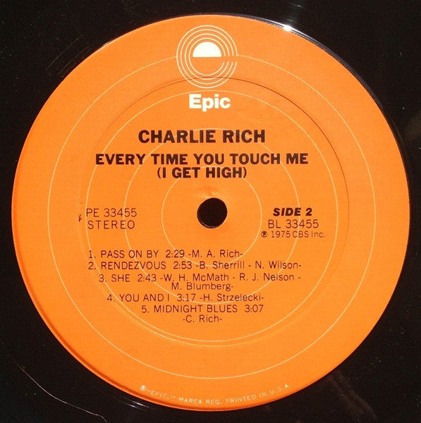 Every Time You Touch Me (I Get High) - secondary