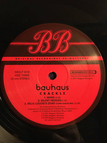 Best Of Bauhaus | Crackle  - secondary