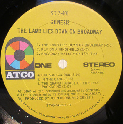 The Lamb Lies Down On Broadway - secondary