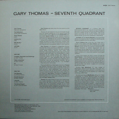 Gary Thomas - Seventh Quadrant