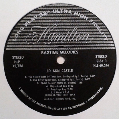 Ragtime Melodies - secondary