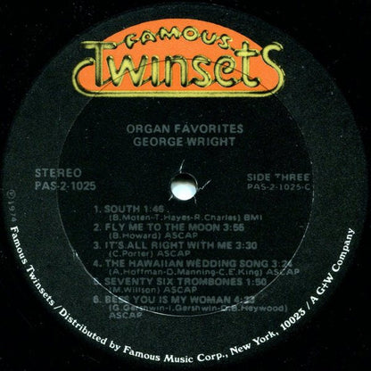 Organ Favorites - secondary