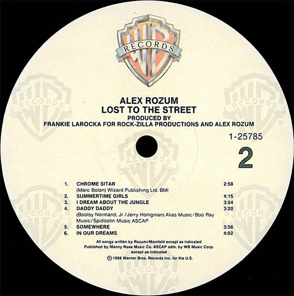 Lost To The Street - secondary