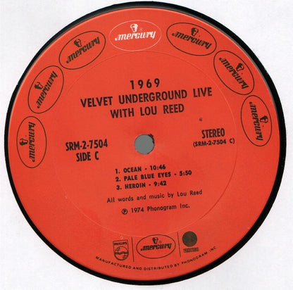 1969 Velvet Underground Live With Lou Reed - secondary