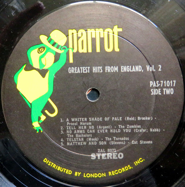 The Greatest Hits From England Vol. 2 - secondary