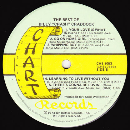 The Best Of Billy Crash Craddock - secondary