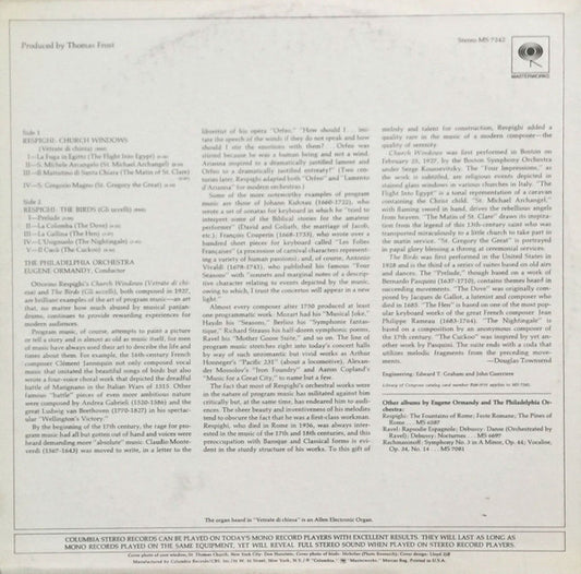 The Birds / Church Windows - secondary