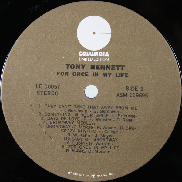 Tony Bennett - For Once In My Life