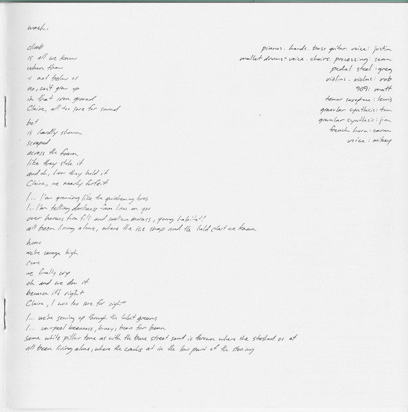 Bon Iver, Bon Iver - secondary