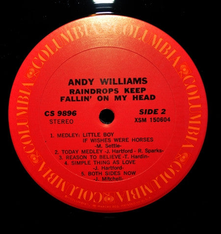 Andy Williams - Raindrops Keep Fallin' On My Head