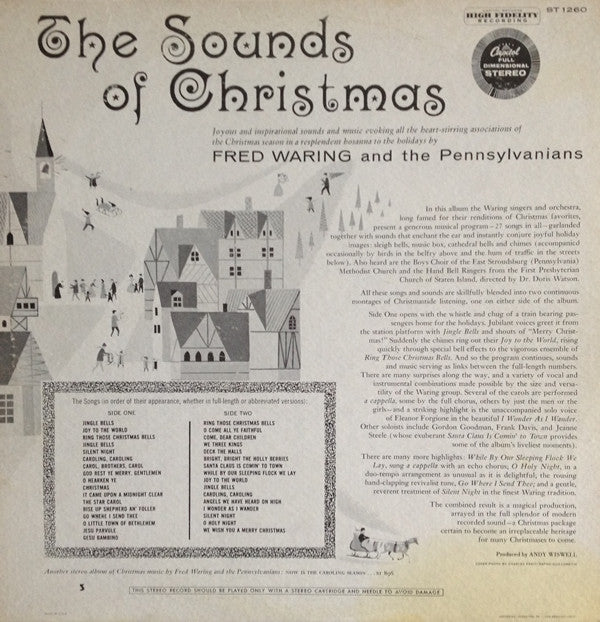 Fred Waring & The Pennsylvanians - The Sounds Of Christmas