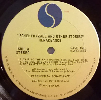 Renaissance - Scheherazade And Other Stories