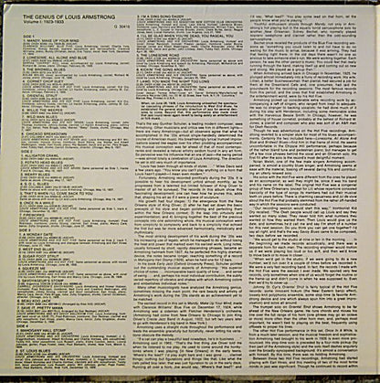 The Genius Of Louis Armstrong Volume 1: 1923-1933 - secondary