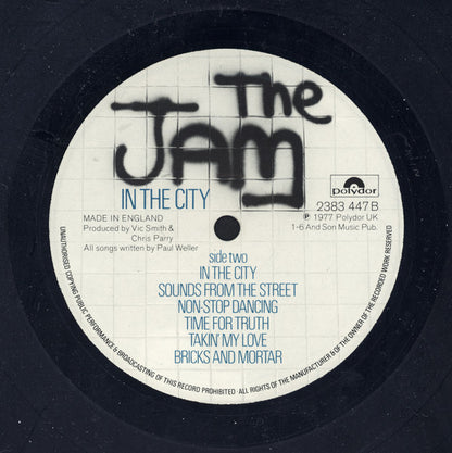 In The City - secondary