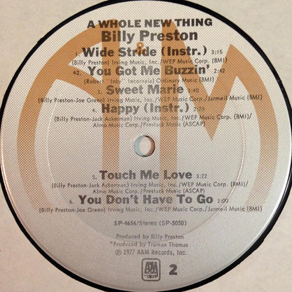 Billy Preston - A Whole New Thing