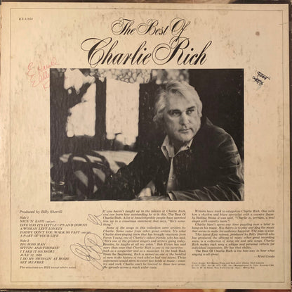 The Best Of Charlie Rich - secondary