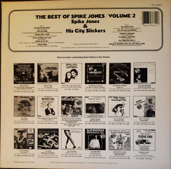 The Best Of Spike Jones Vol. 2 - secondary