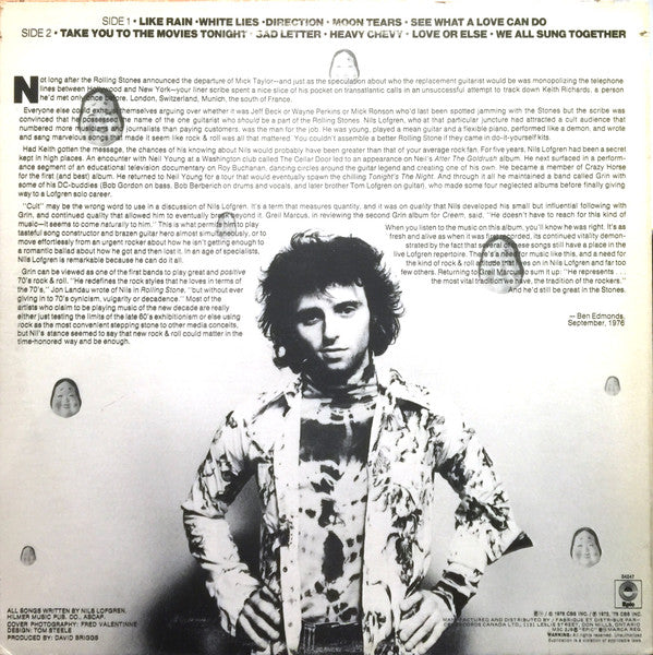 The Best Of Grin Featuring Nils Lofgren - secondary