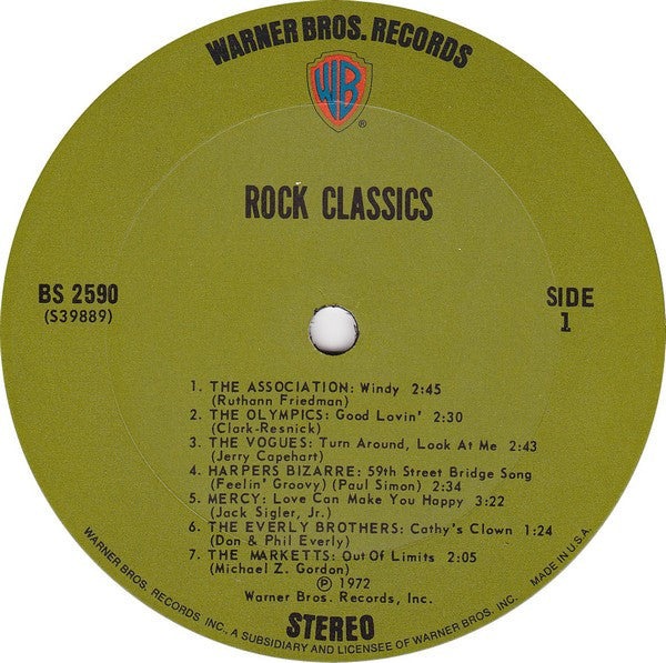 Rock Classics - secondary