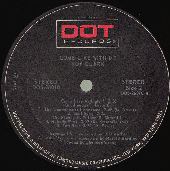 Come Live With Me - secondary