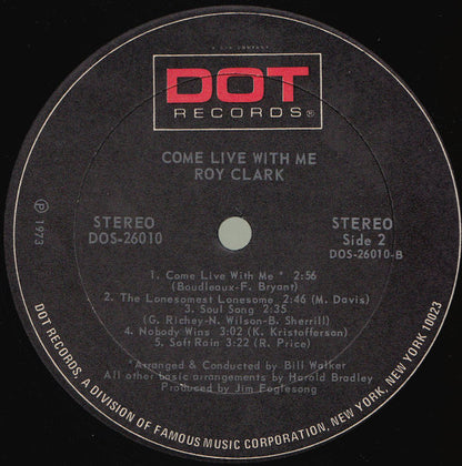 Come Live With Me - secondary