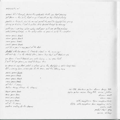 Bon Iver, Bon Iver - secondary