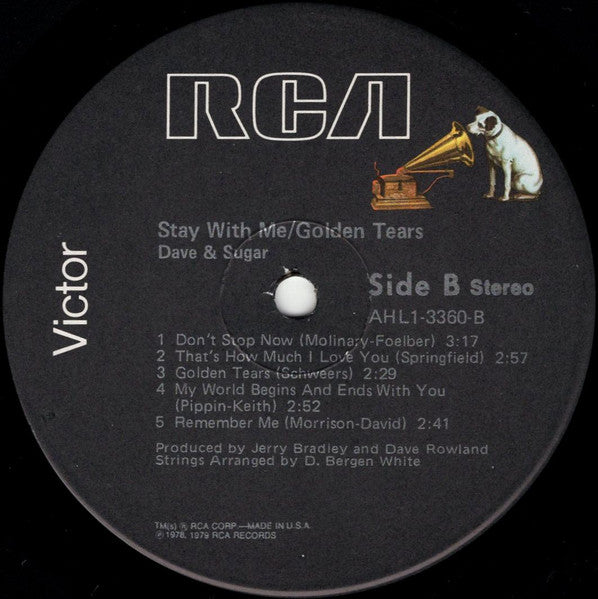 Stay With Me / Golden Tears - secondary