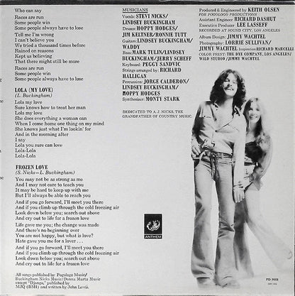 Buckingham Nicks - secondary