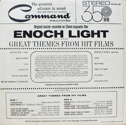 Enoch Light And His Orchestra - Great Themes From Hit Films