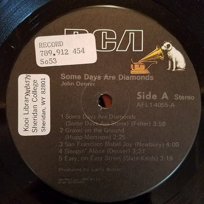 Some Days Are Diamonds - secondary