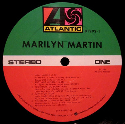 Marilyn Martin - secondary