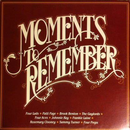 Moments To Remember - primary