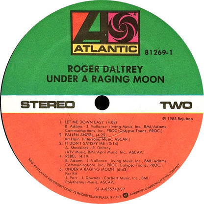 Under A Raging Moon - secondary