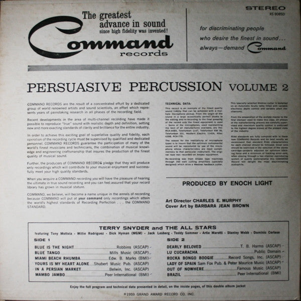 Terry Snyder And The All Stars - Persuasive Percussion Volume 2