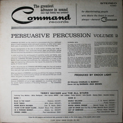 Terry Snyder And The All Stars - Persuasive Percussion Volume 2