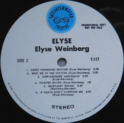 Elyse Weinberg - Elyse