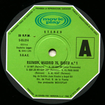 El Recital De Madrid  - secondary